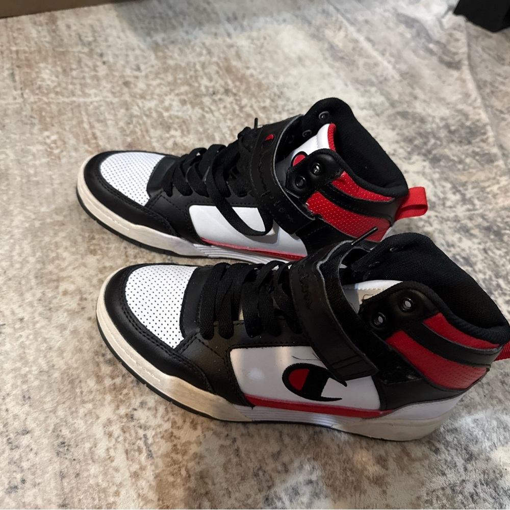Champion Red and Black Sneakers